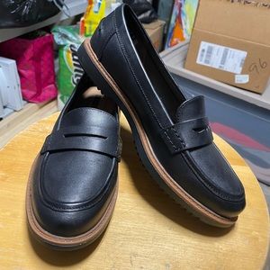 Clark loafers